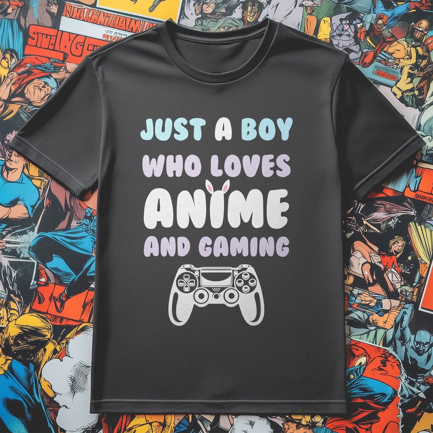 Boy Who Loves Anime 2 T-shirt - Geek
