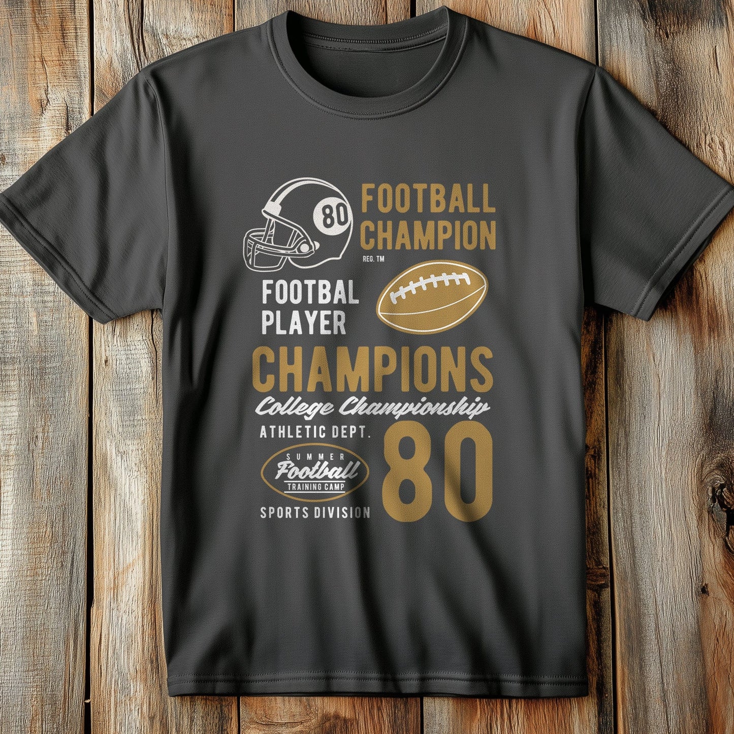 Football Champions T-Shirt - Score Big