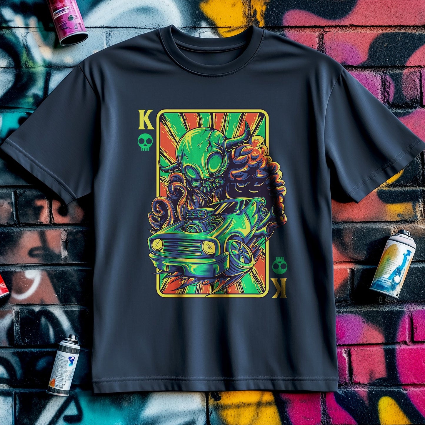 Alien Card T-Shirt - Funny & Regal!