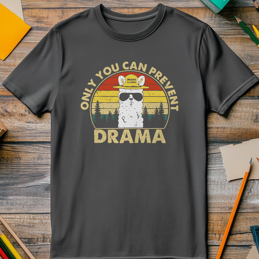 Drama Llama 5 T-Shirt - Chill & Funny!
