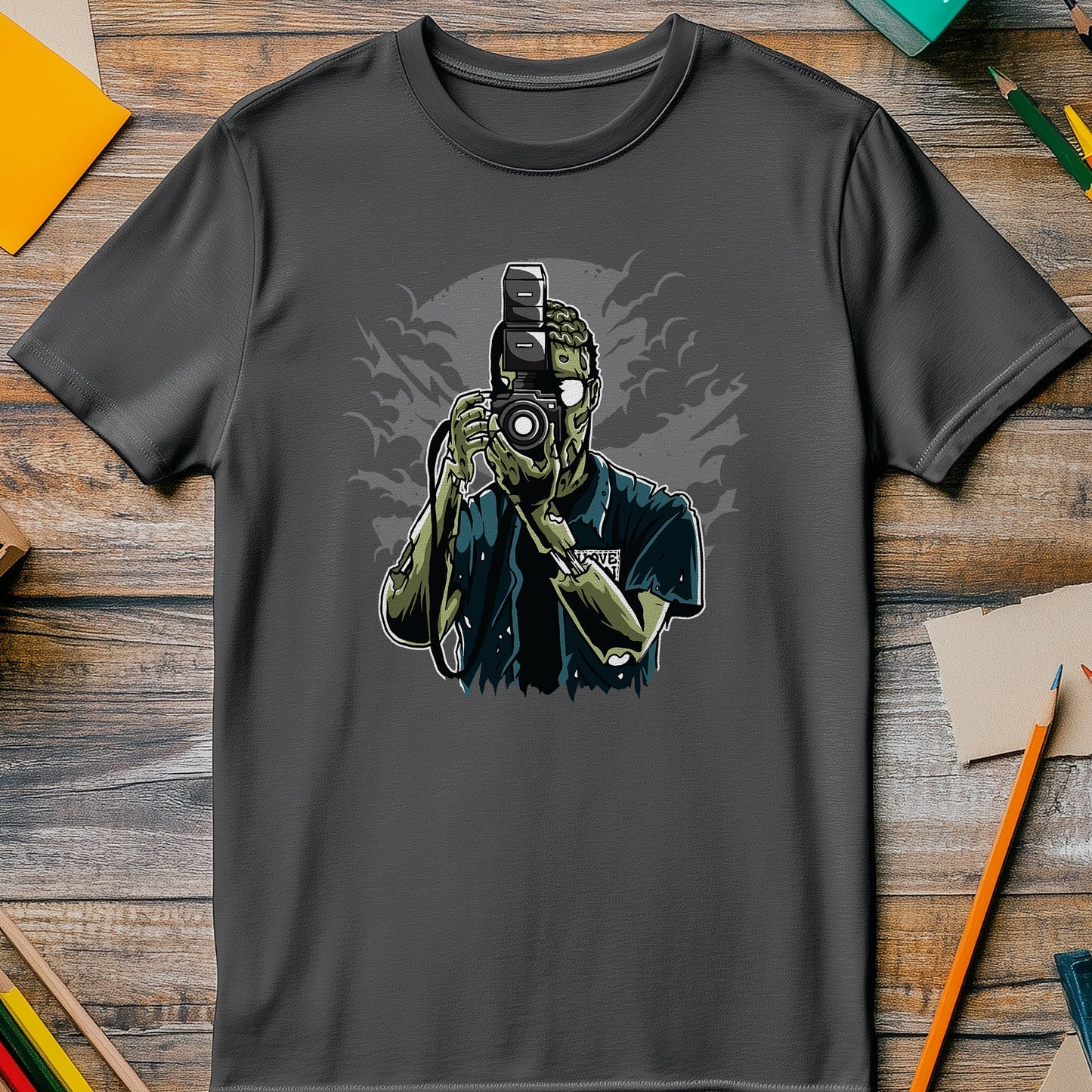 Zombie Photographer T-shirt