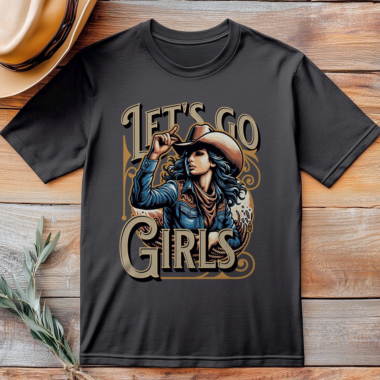 Let‚Äôs Go Girls! Funny Cowgirl T-Shirt