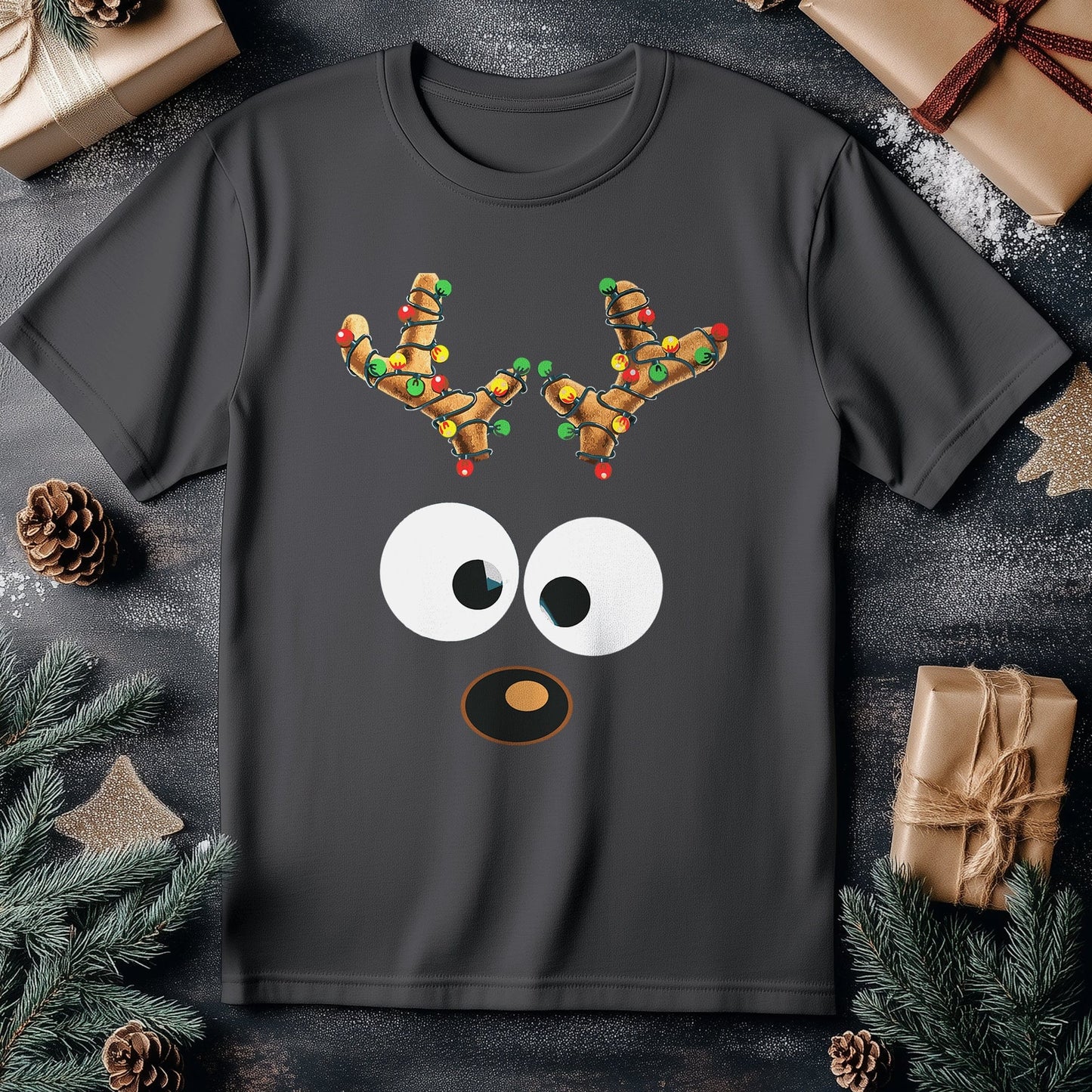 Funny Reindeer Christmas T-Shirt -
