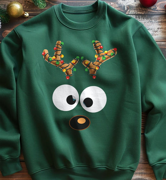 Funny Reindeer Christmas Sweatshirt