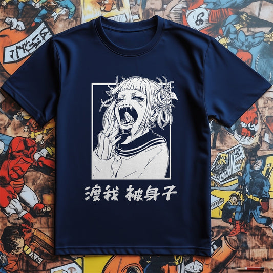 MHA 3 T-Shirt: Anime Girl Shouting