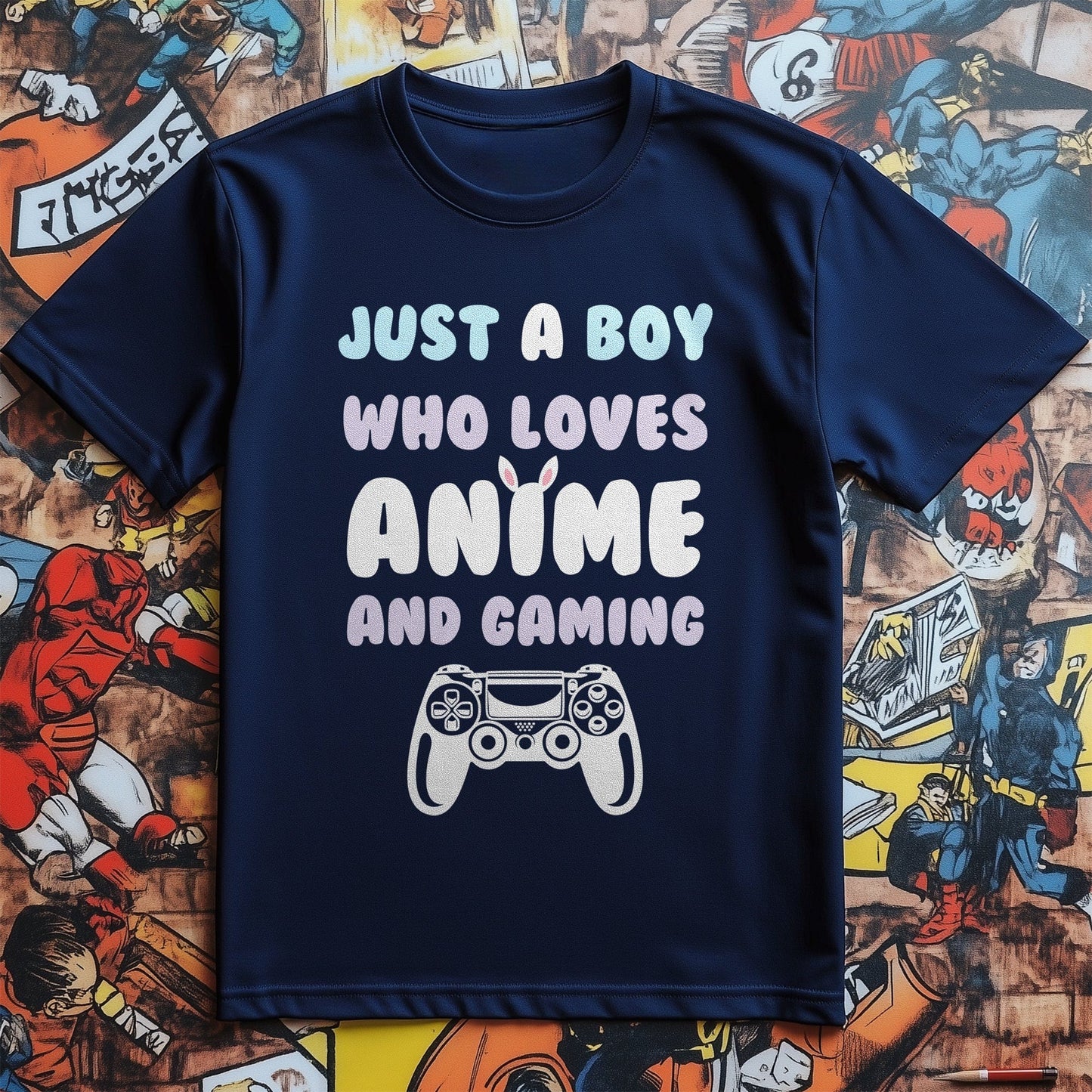 Boy Who Loves Anime 2 T-shirt - Geek