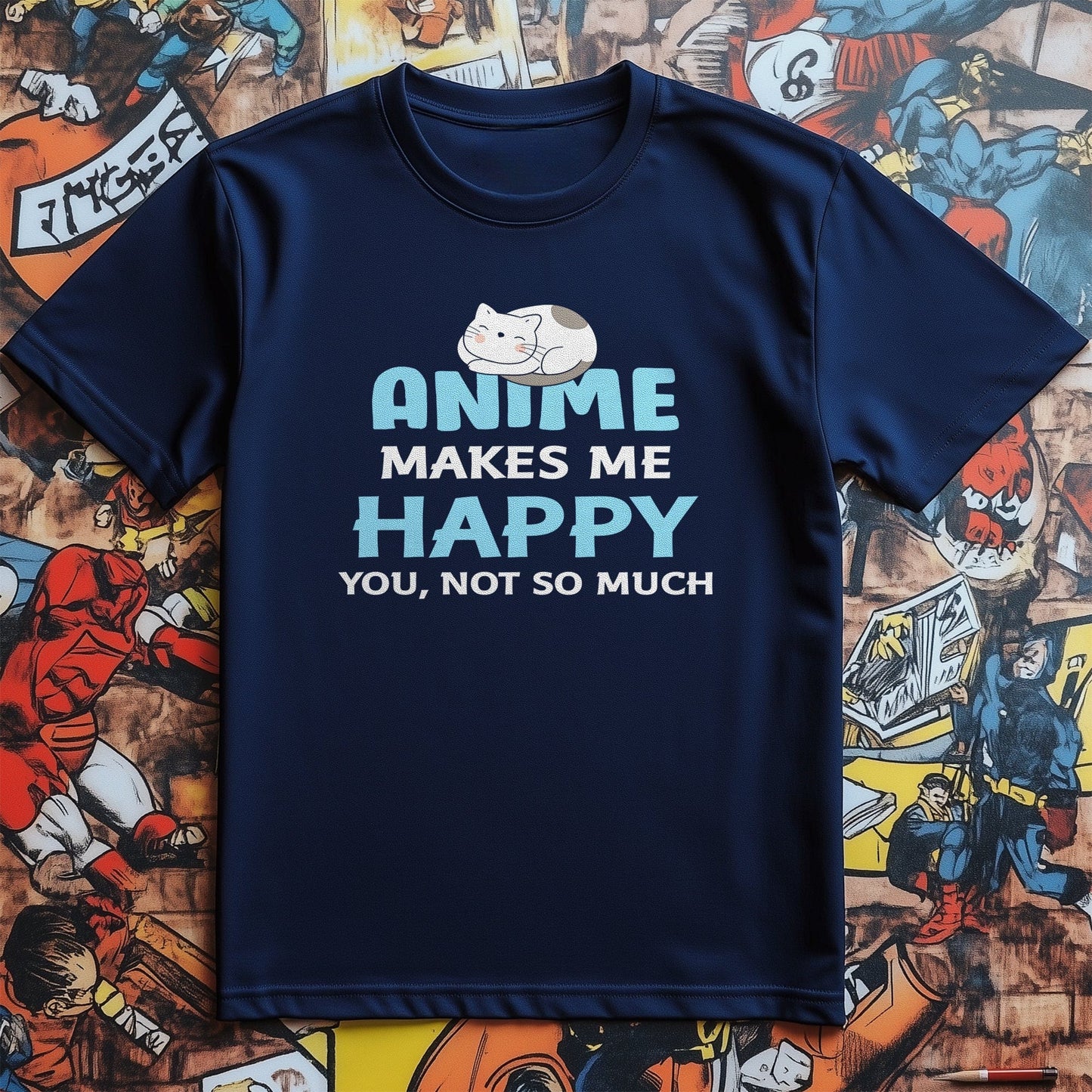 Anime Happy T-Shirt - Spread Joy!