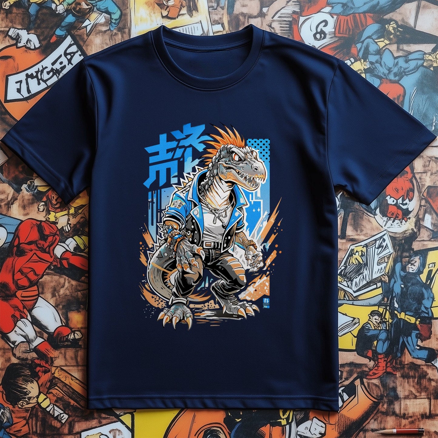 Anime Dinosaur T-Shirt T-Rex