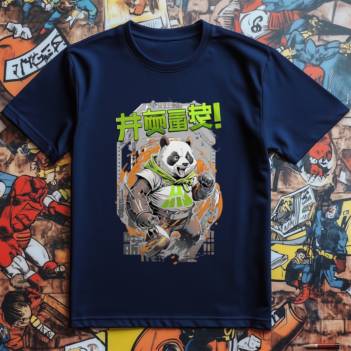 Panda Anime T-shirt