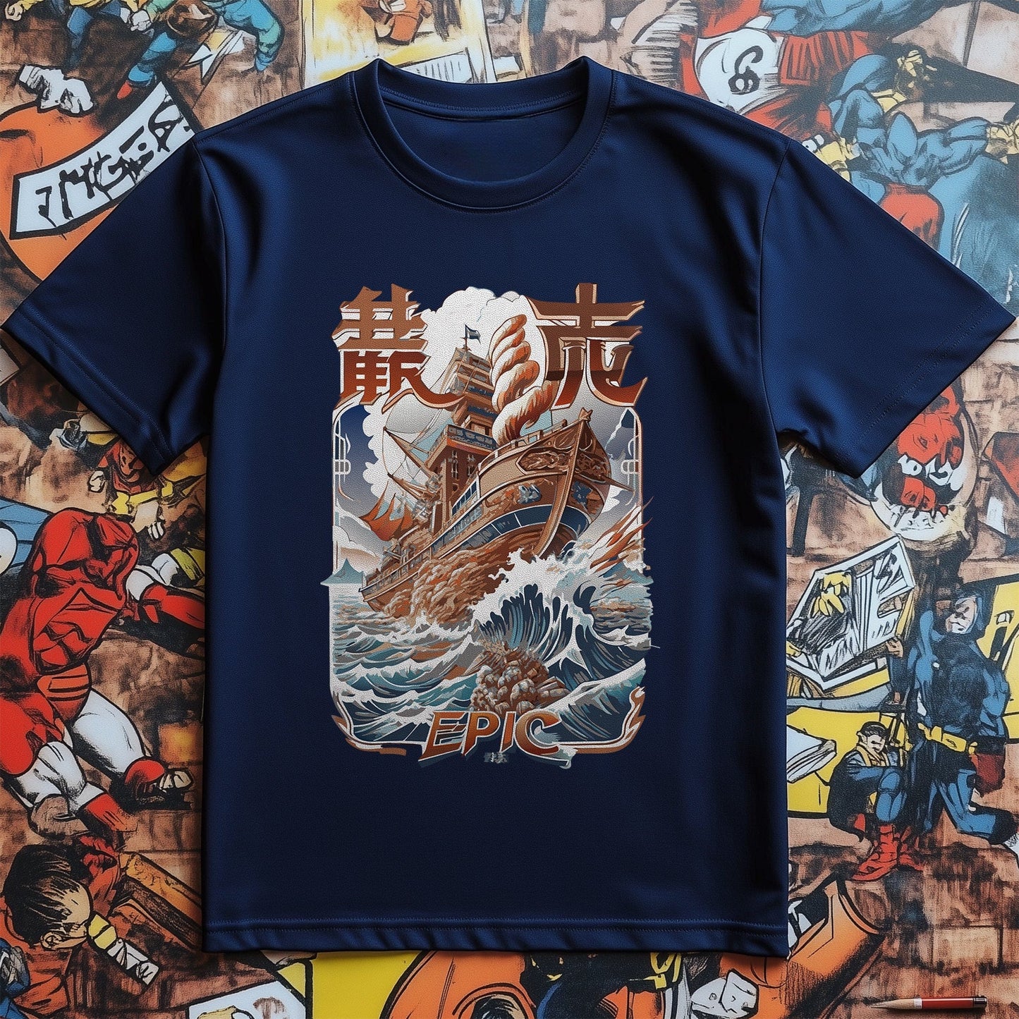 Epic Anime Ship t-shirt - Set Sail