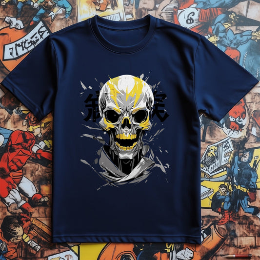 Scary Anime Skull T-Shirt