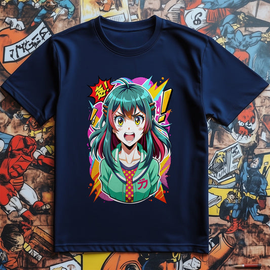 Angry Anime Girl T-Shirt