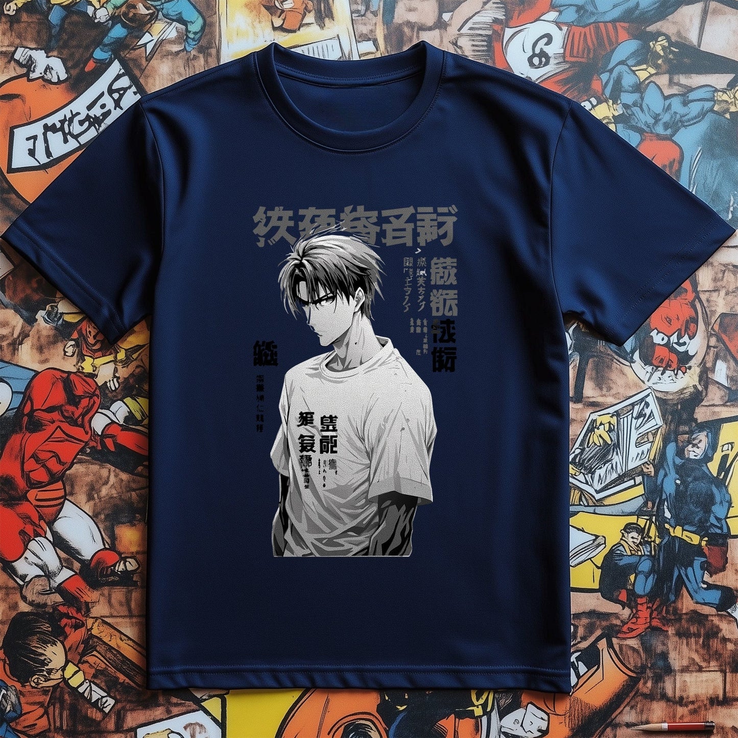 Anime Man Model T-Shirt