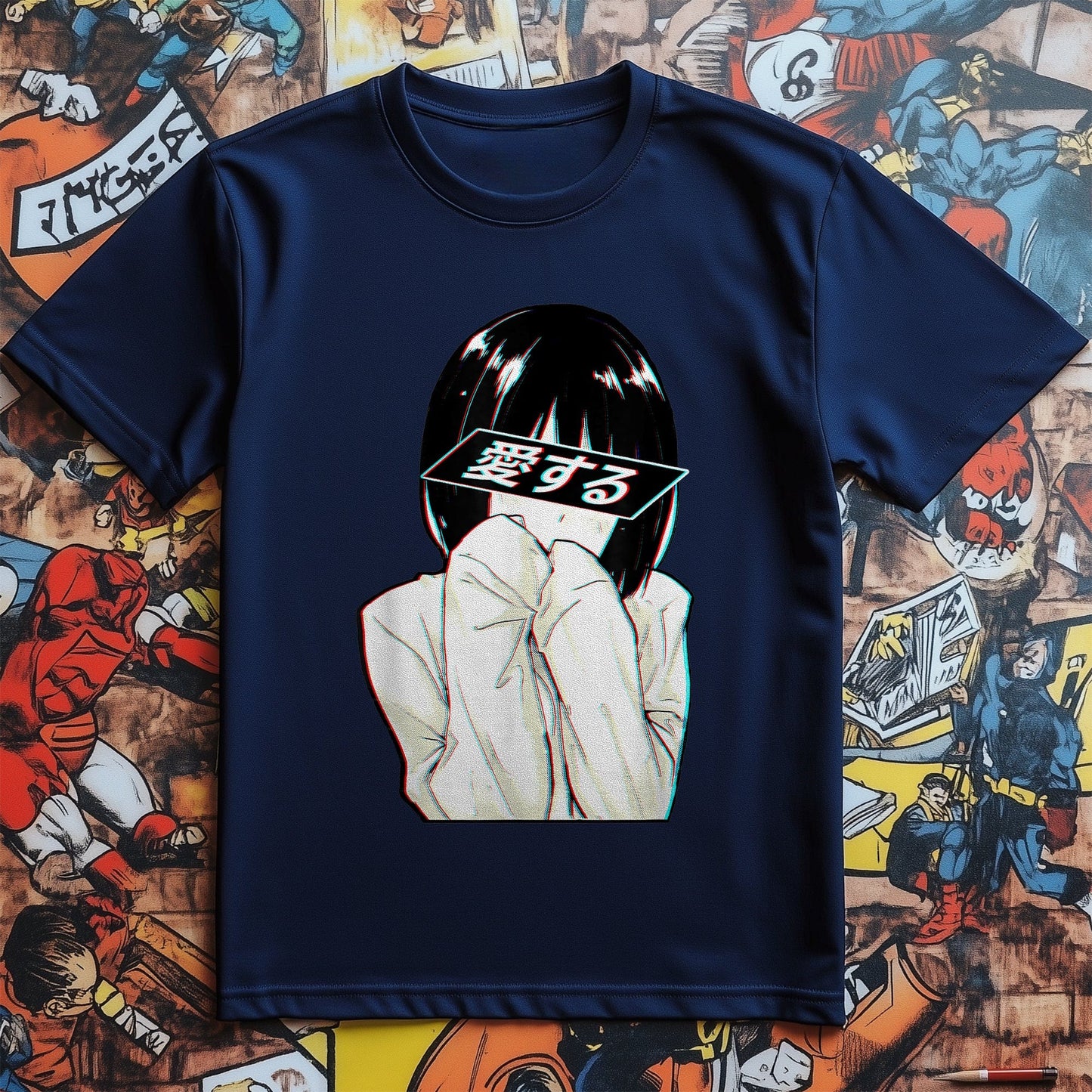 Sad Anime Girl Shirt - Trashy Waifu