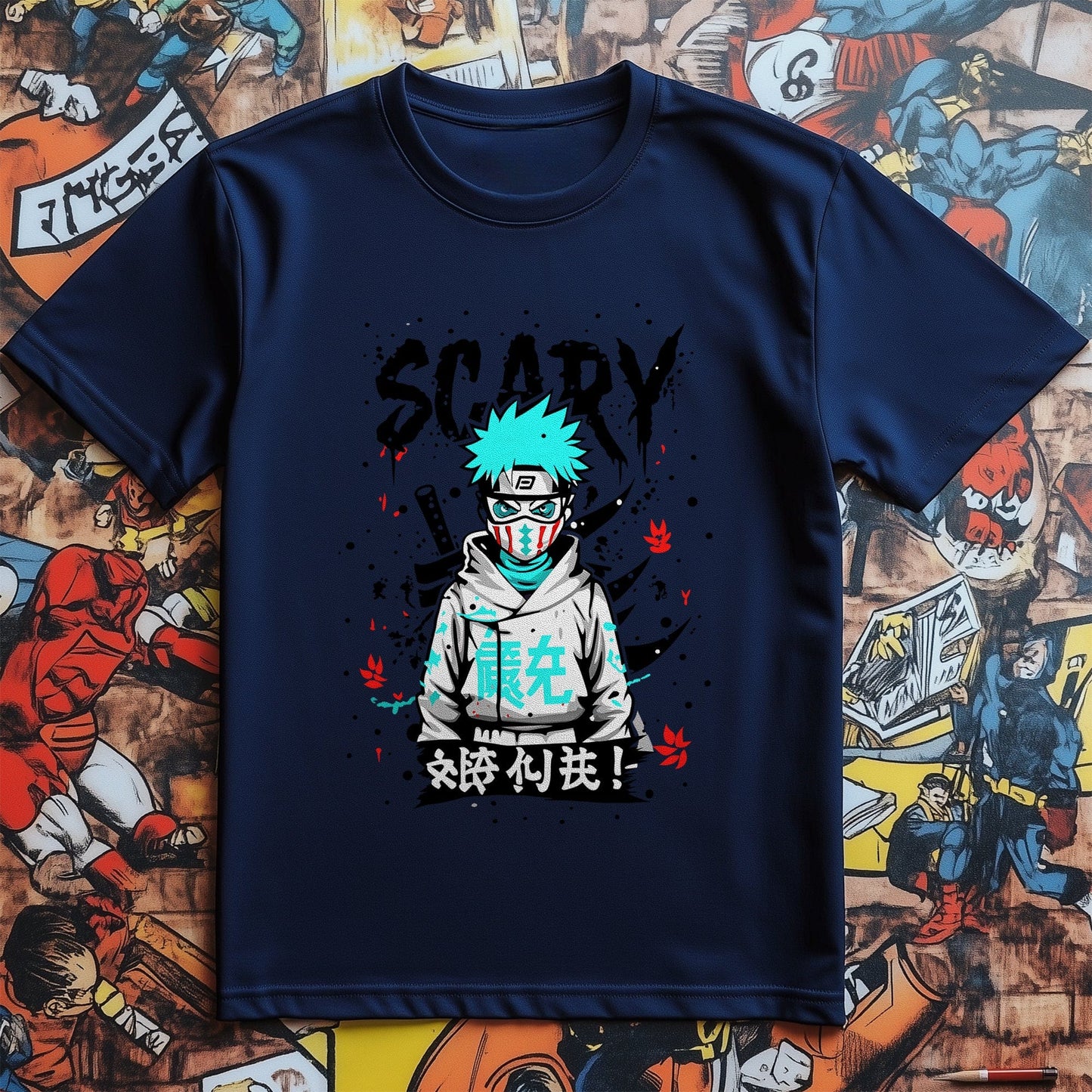Scary Anime T-Shirt