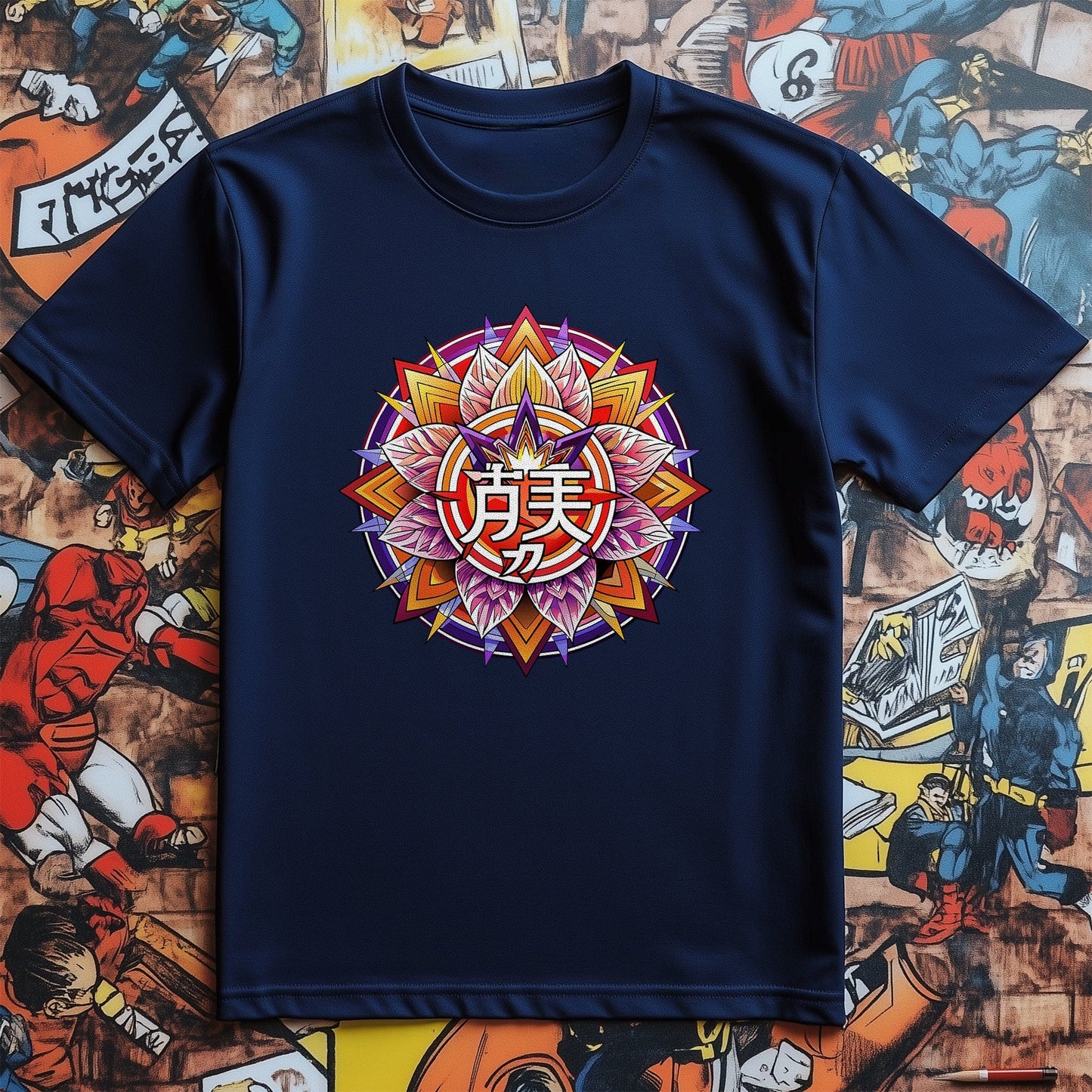 Anime Flower T-shirt Bloom