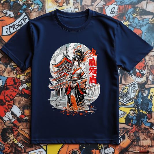 Geshir Anime Samurai T-shirt