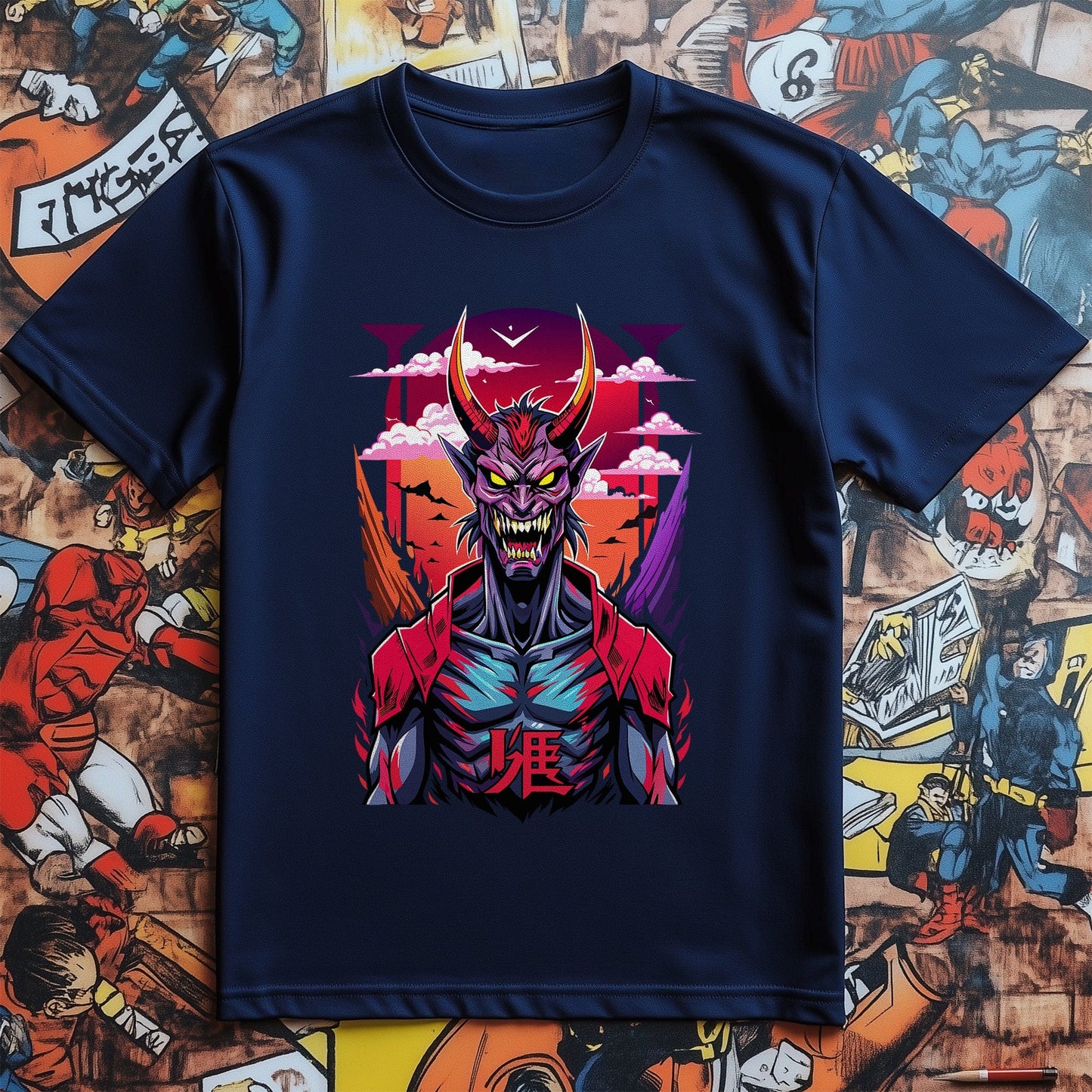 Anime Demon T-shirt