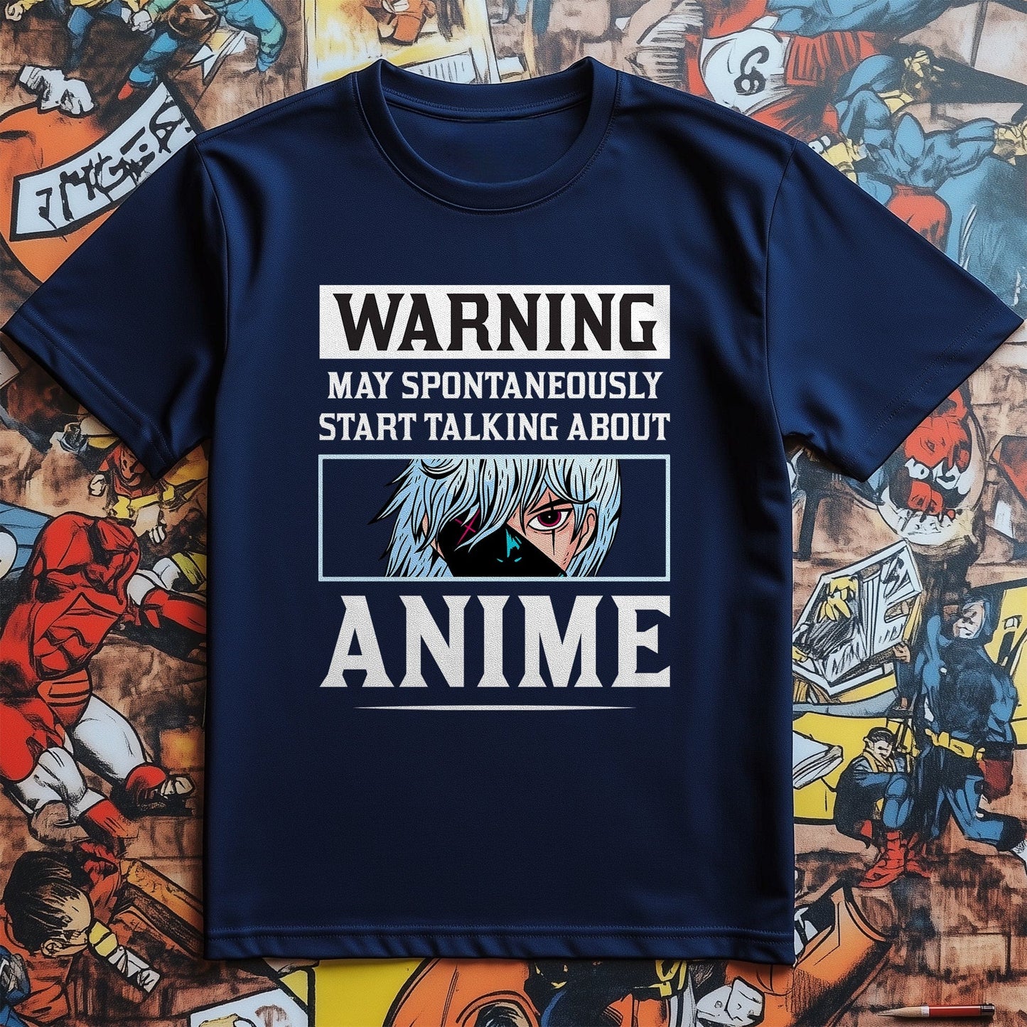 Spontaneous Anime T-shirt - Unleash