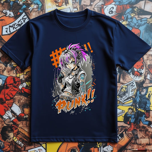 Punk Anime t-shirt