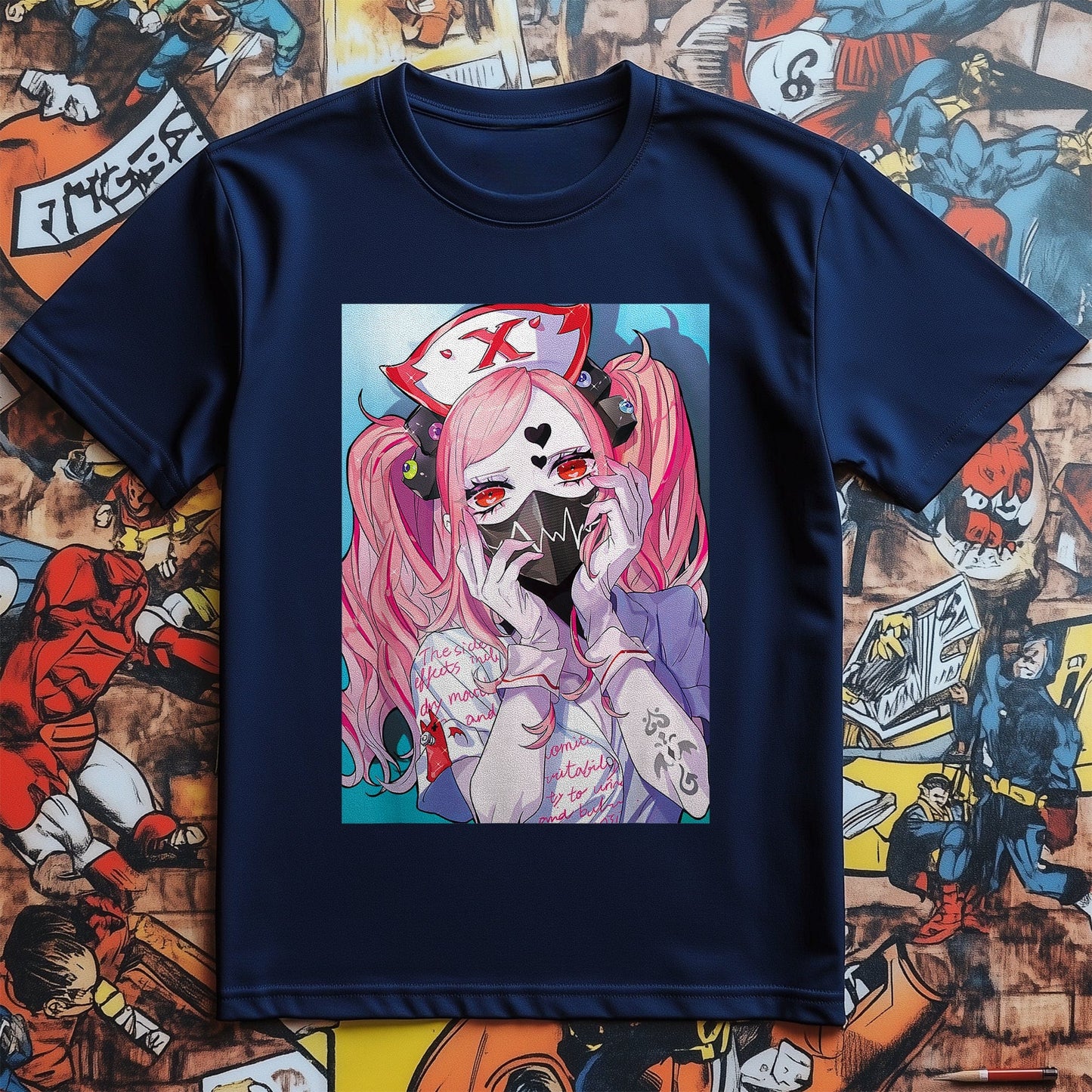 Menhera Anime Girl T-Shirt Yume