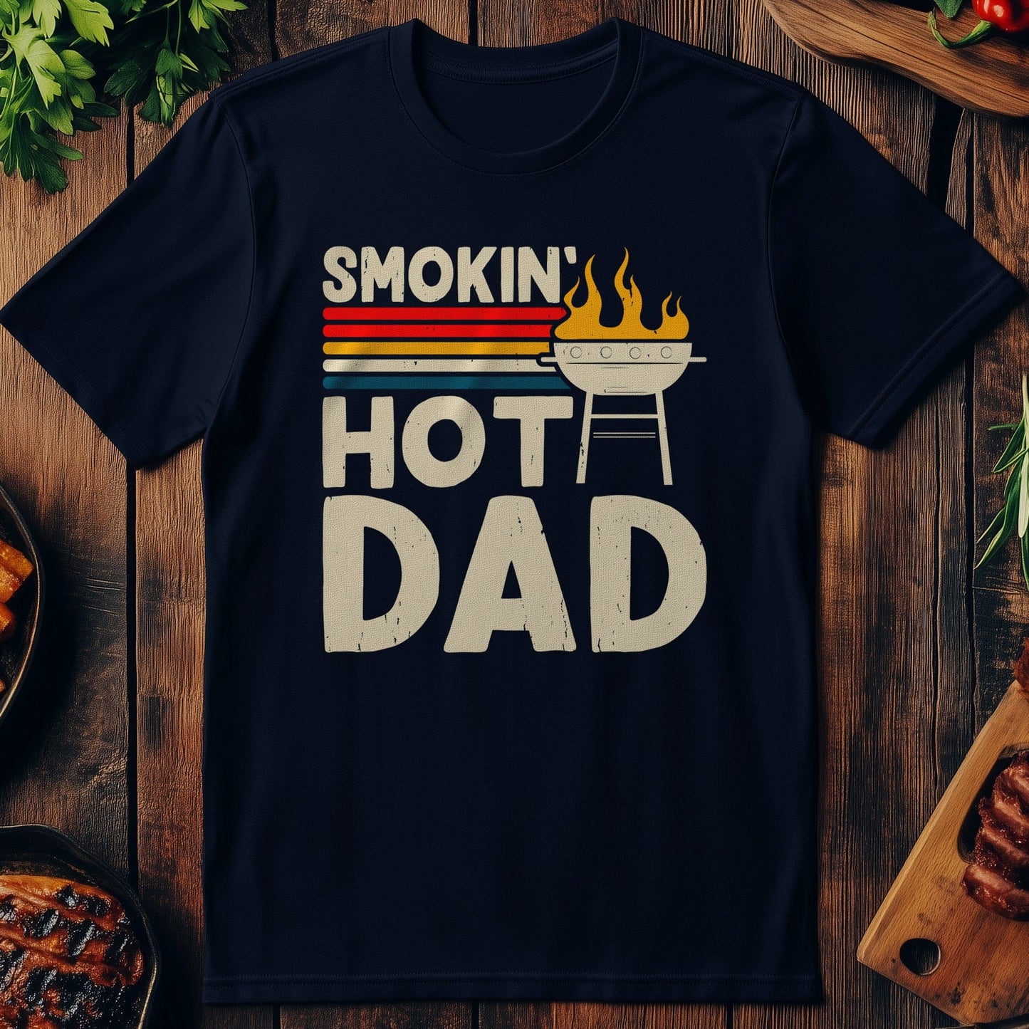 Smoking Hot Dad T-Shirt