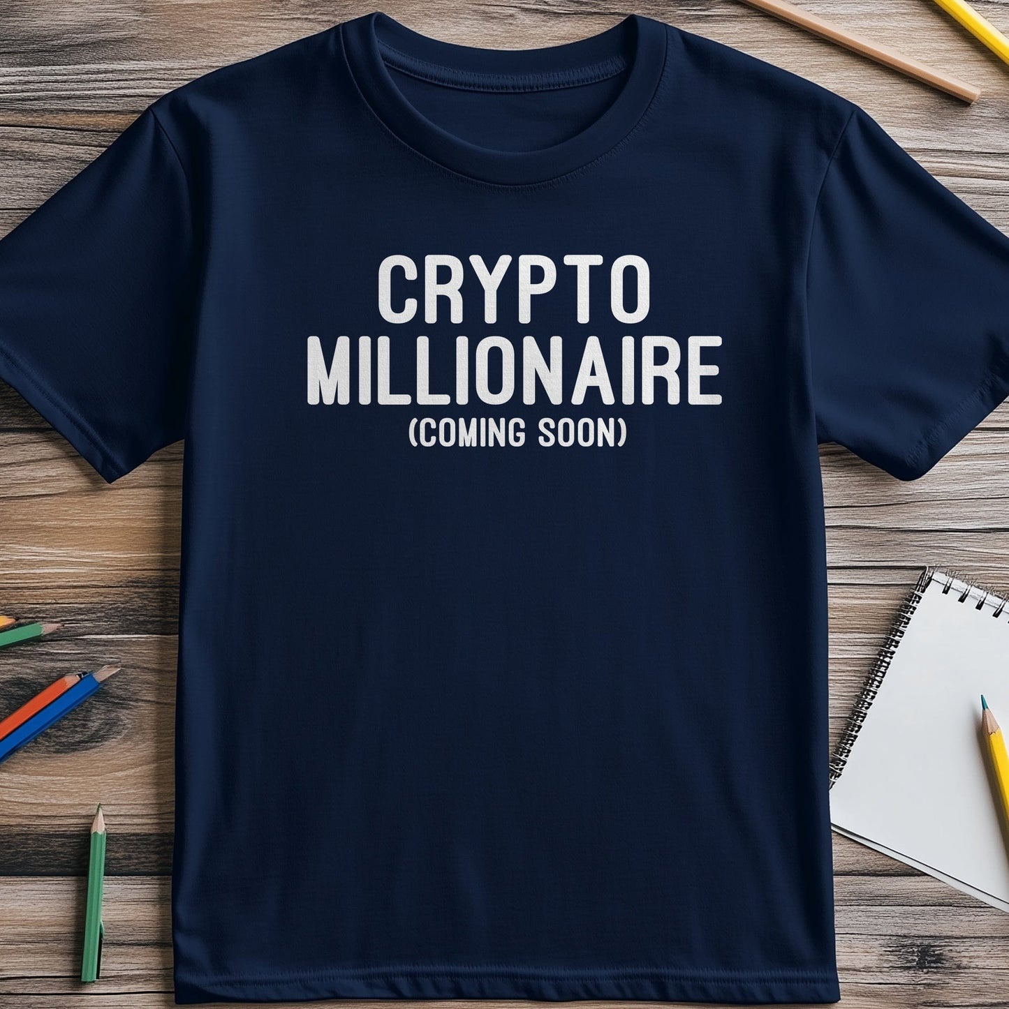 Crypto Millionaire T-shirt - Funny and