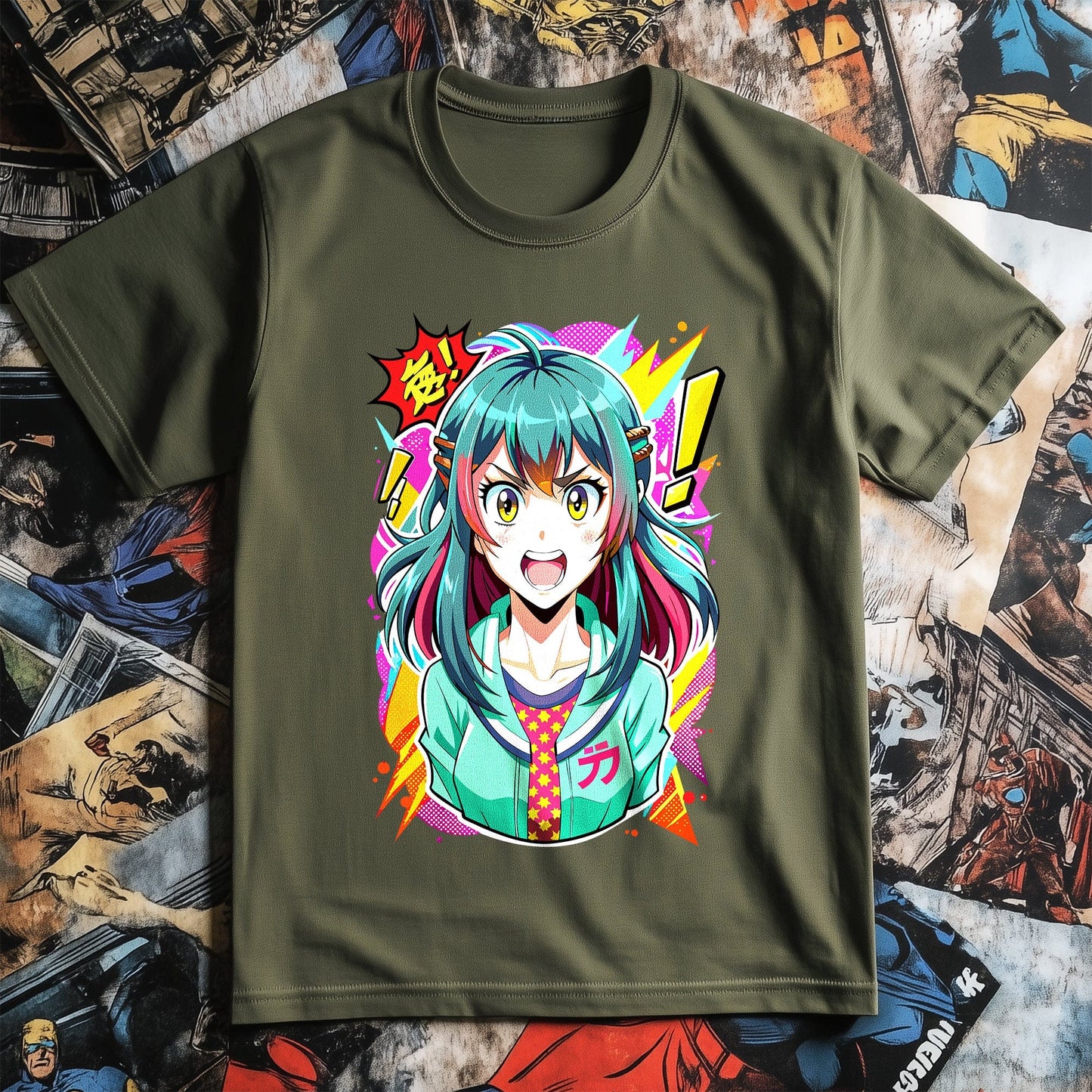 Angry Anime Girl T-Shirt