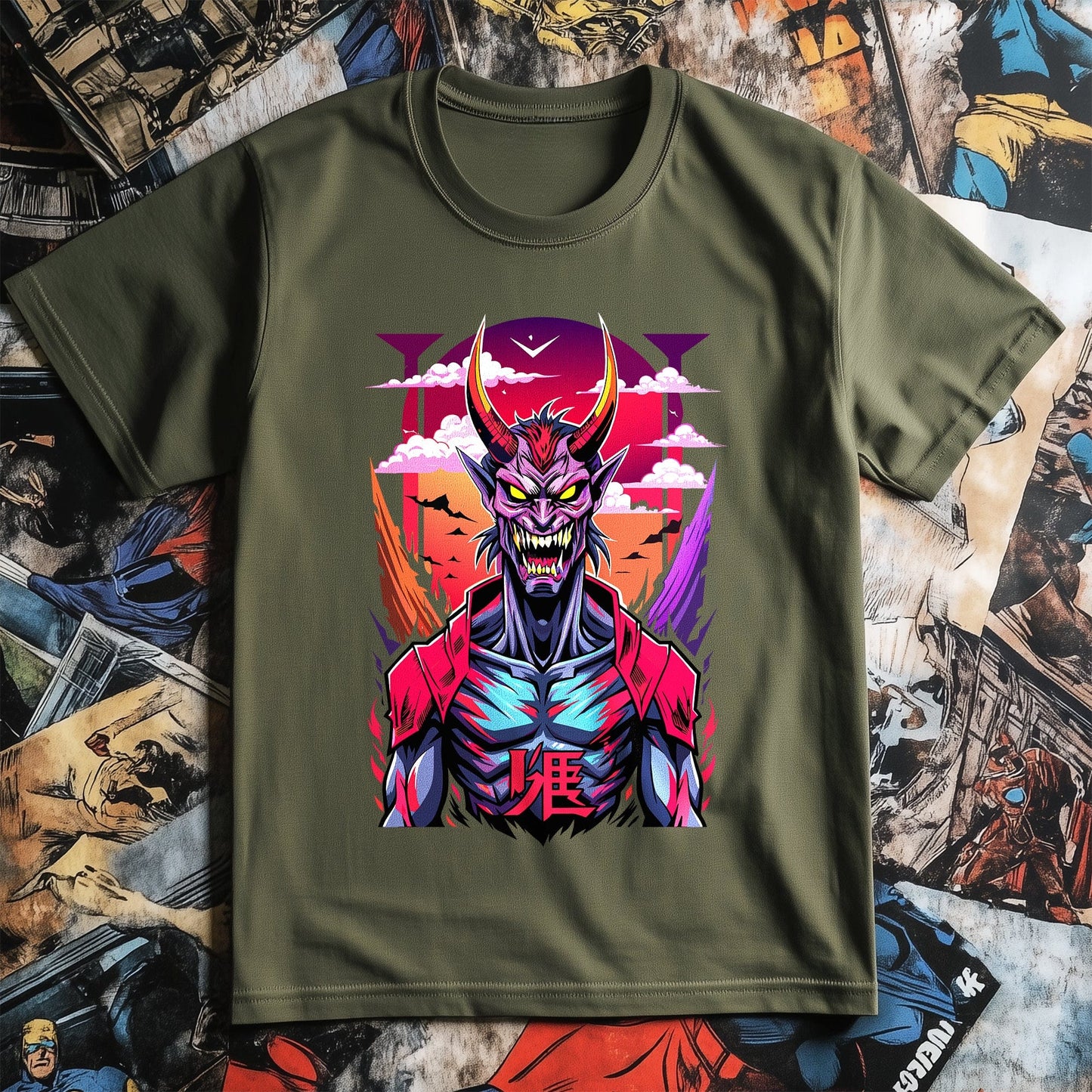 Anime Demon T-shirt