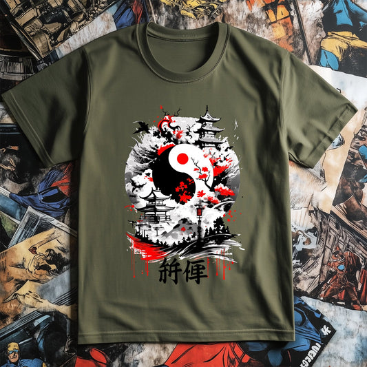 Yin Yang Anime t-shirt