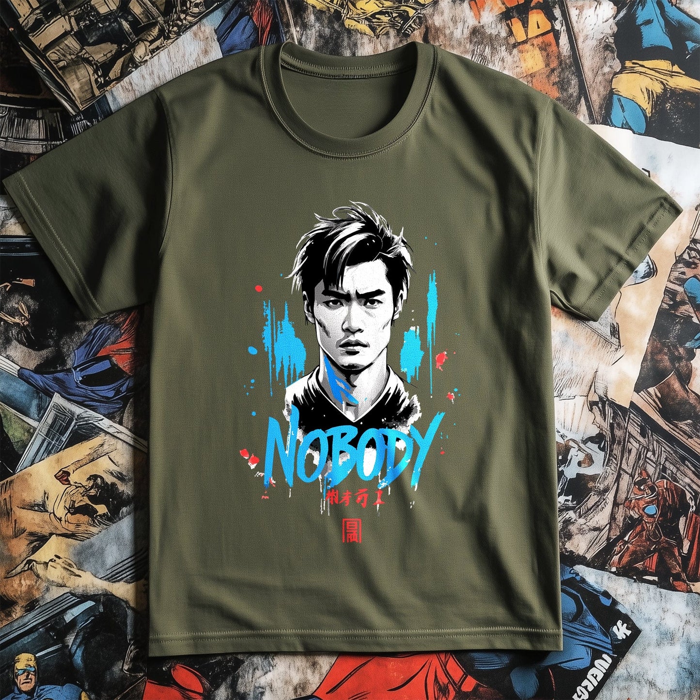 Nobody Anime T-shirt