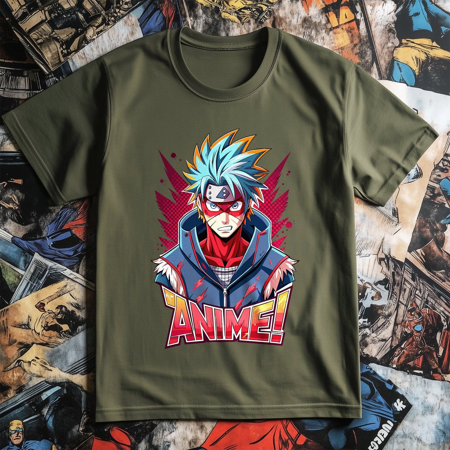 Anime Super Hero T-Shirt