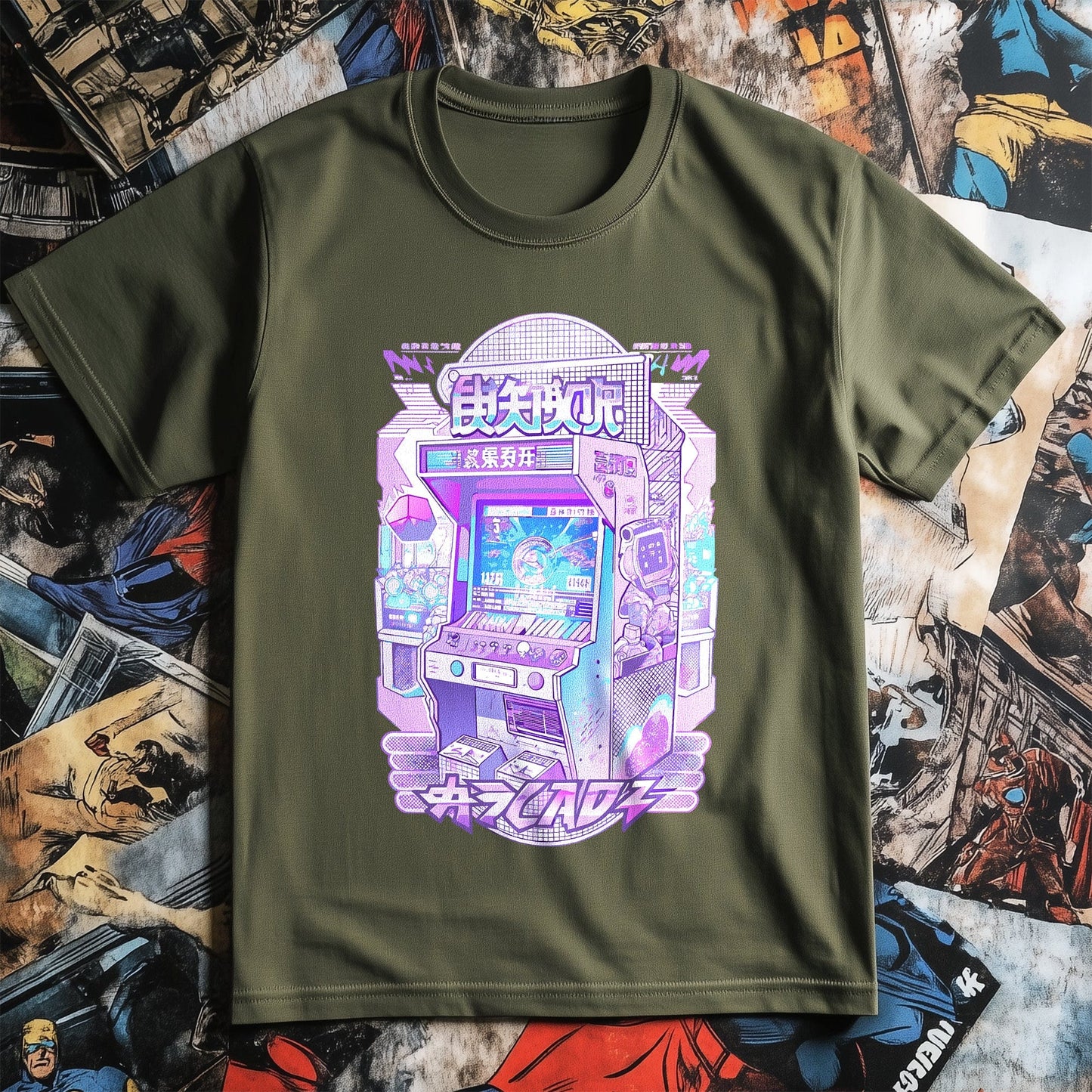 Arcade Anime Tokio T-Shirt