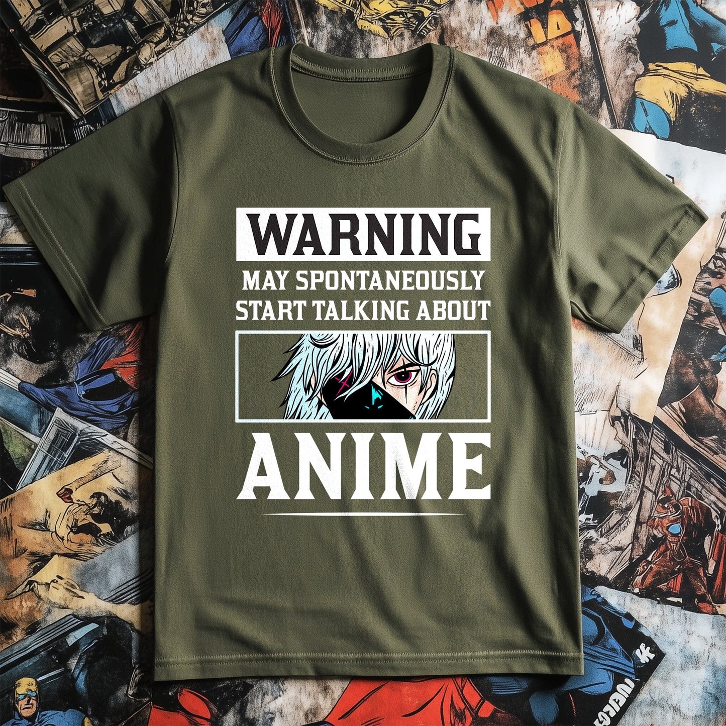 Spontaneous Anime T-shirt - Unleash