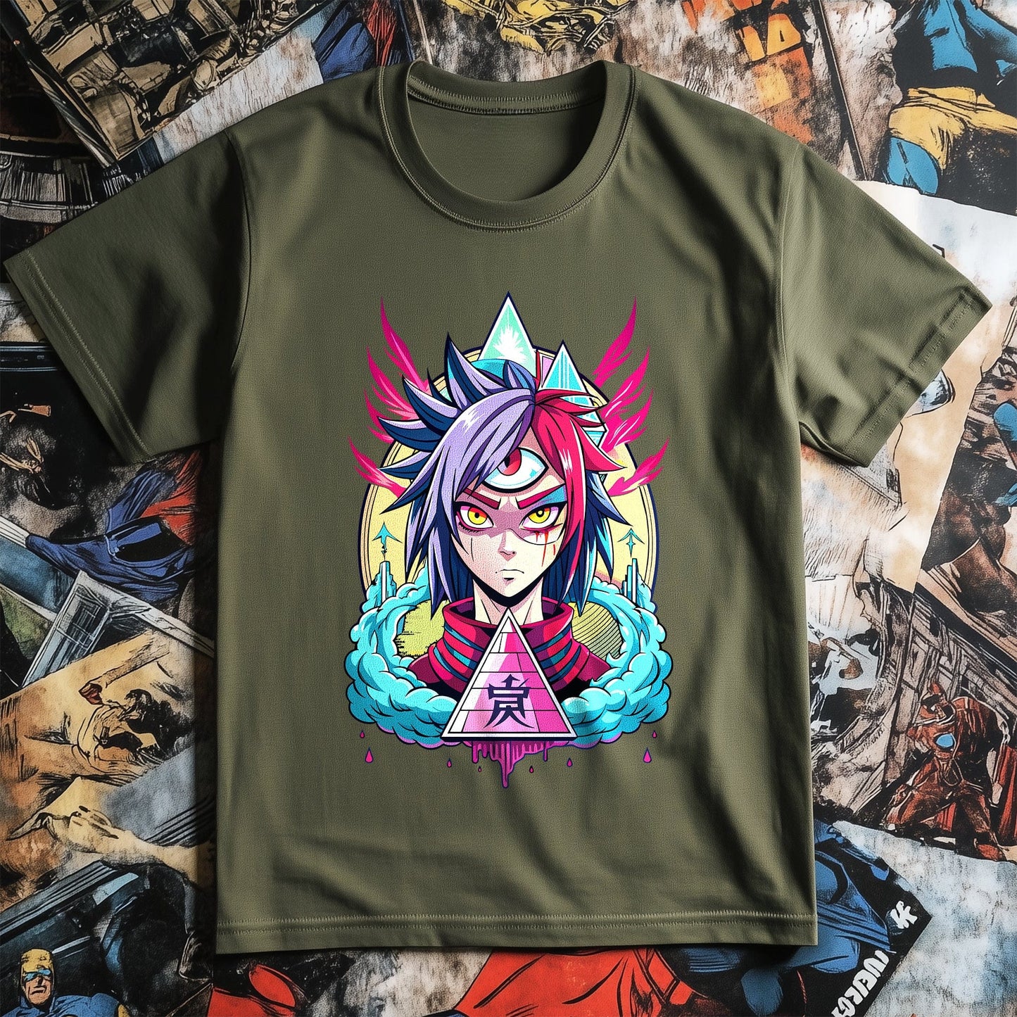 Anime All Seeing Eye T-Shirt