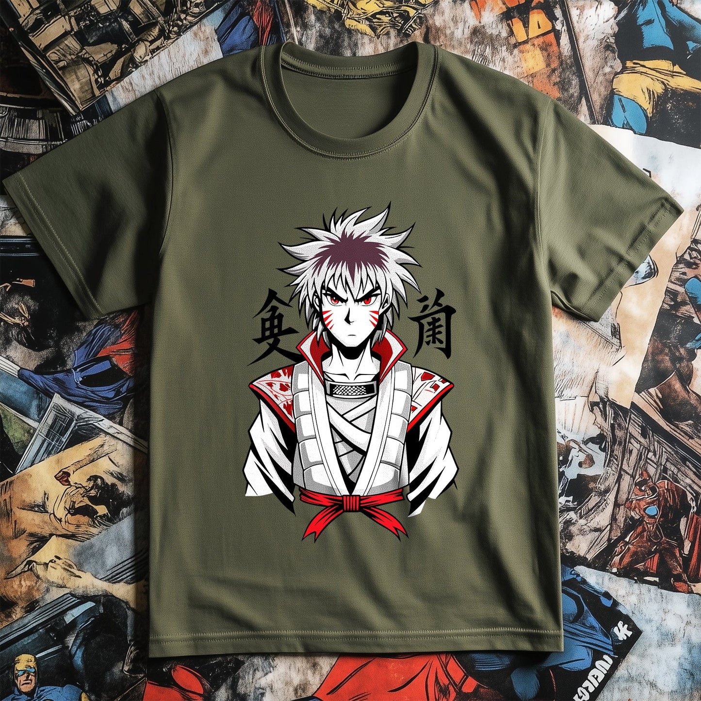 Anime Samurai T-shirt