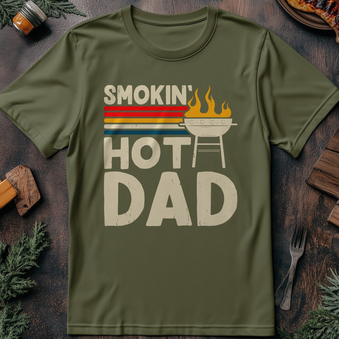 Smoking Hot Dad T-Shirt