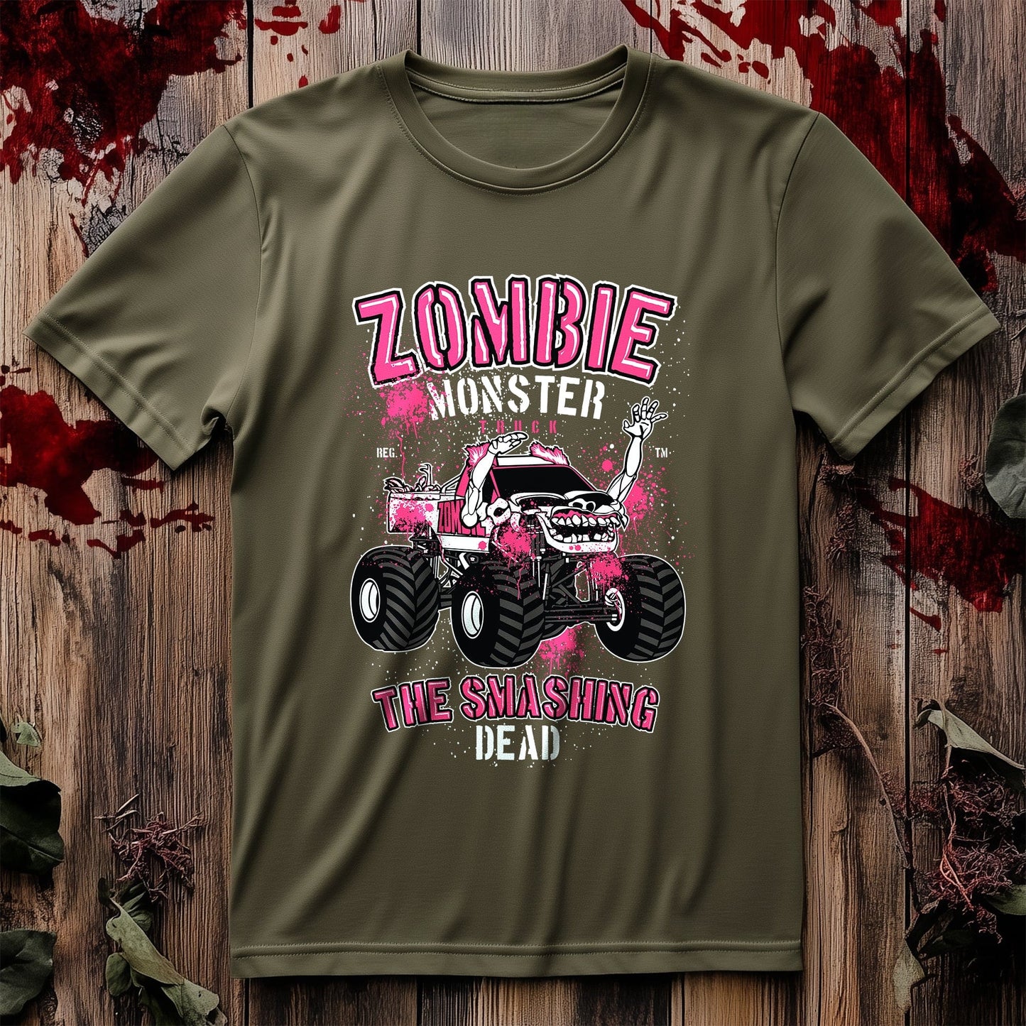 Zombie Monster Truck Madness T-Shirt