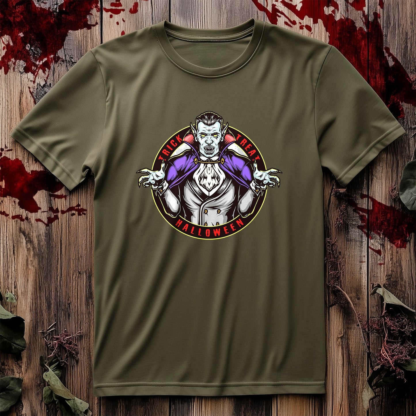 Dracula Trick T-Shirt - Zombie with