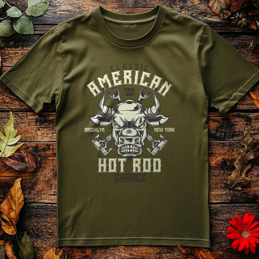 American Hot Rod Bull T-Shirt