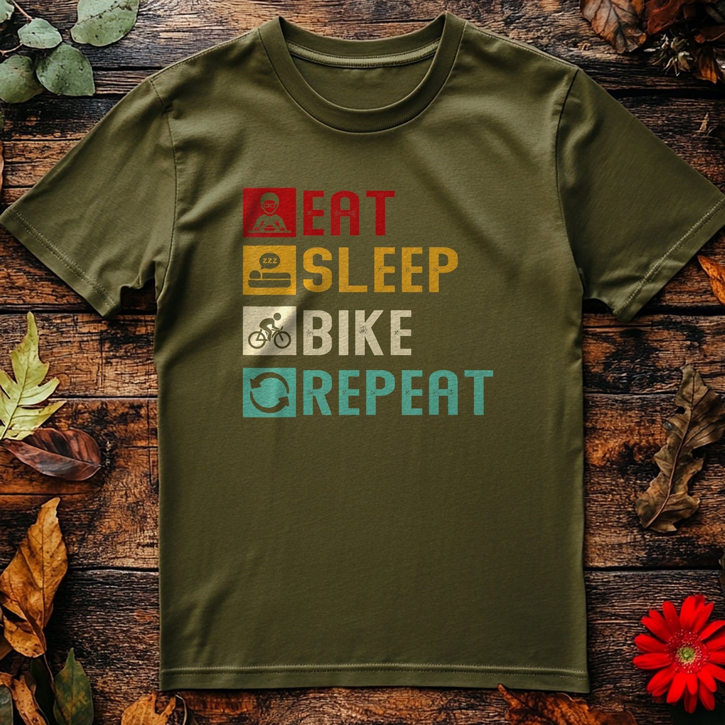 Cycling (260) T-Shirt - Funny Cycle