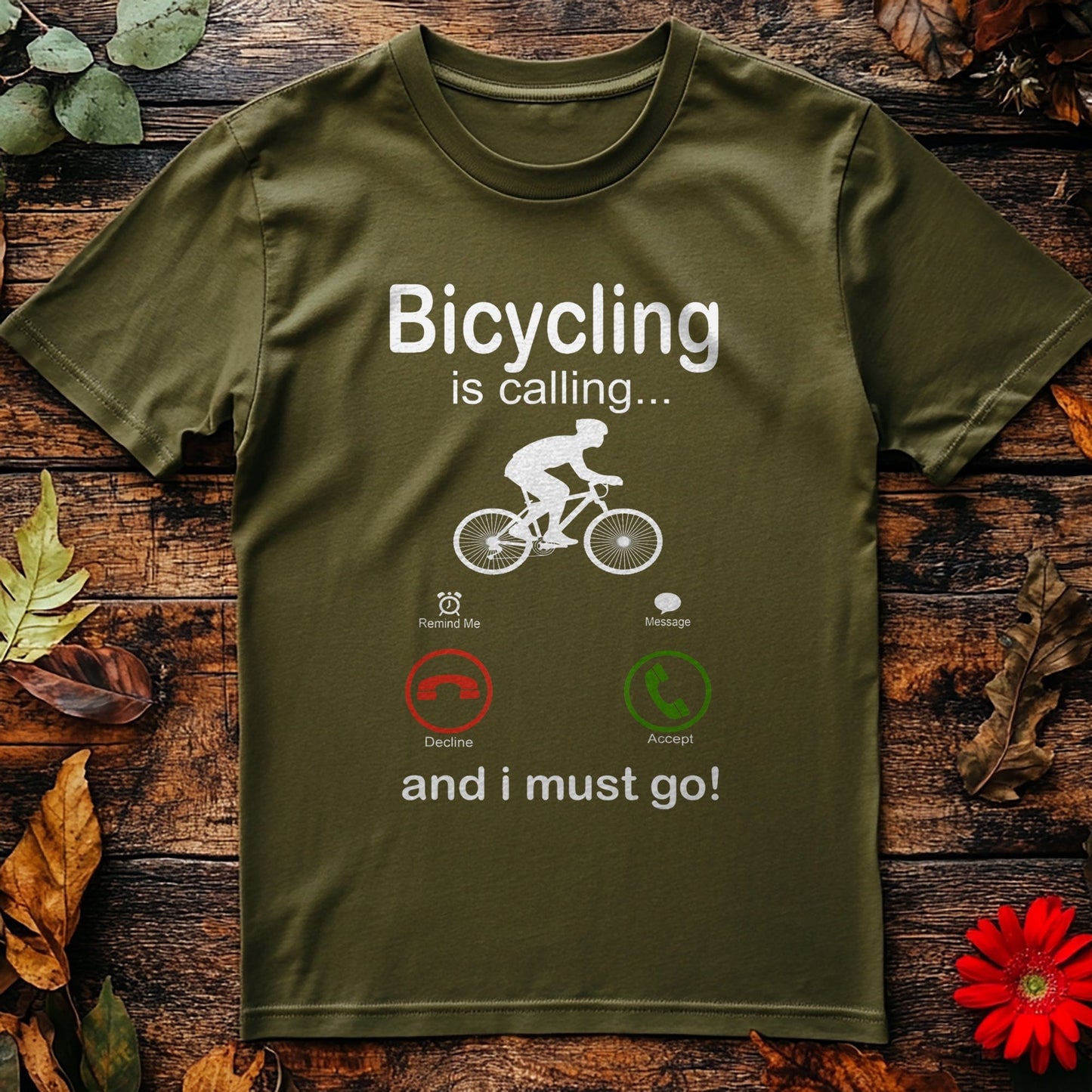 Cycling (273) T-Shirt - Funny and