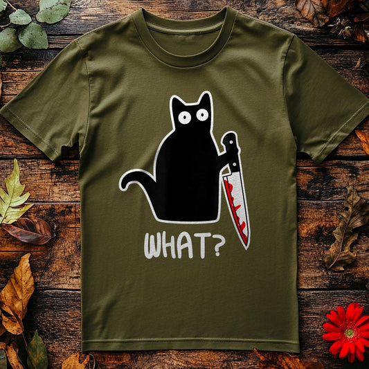 Funny Murder Cat T-shirt