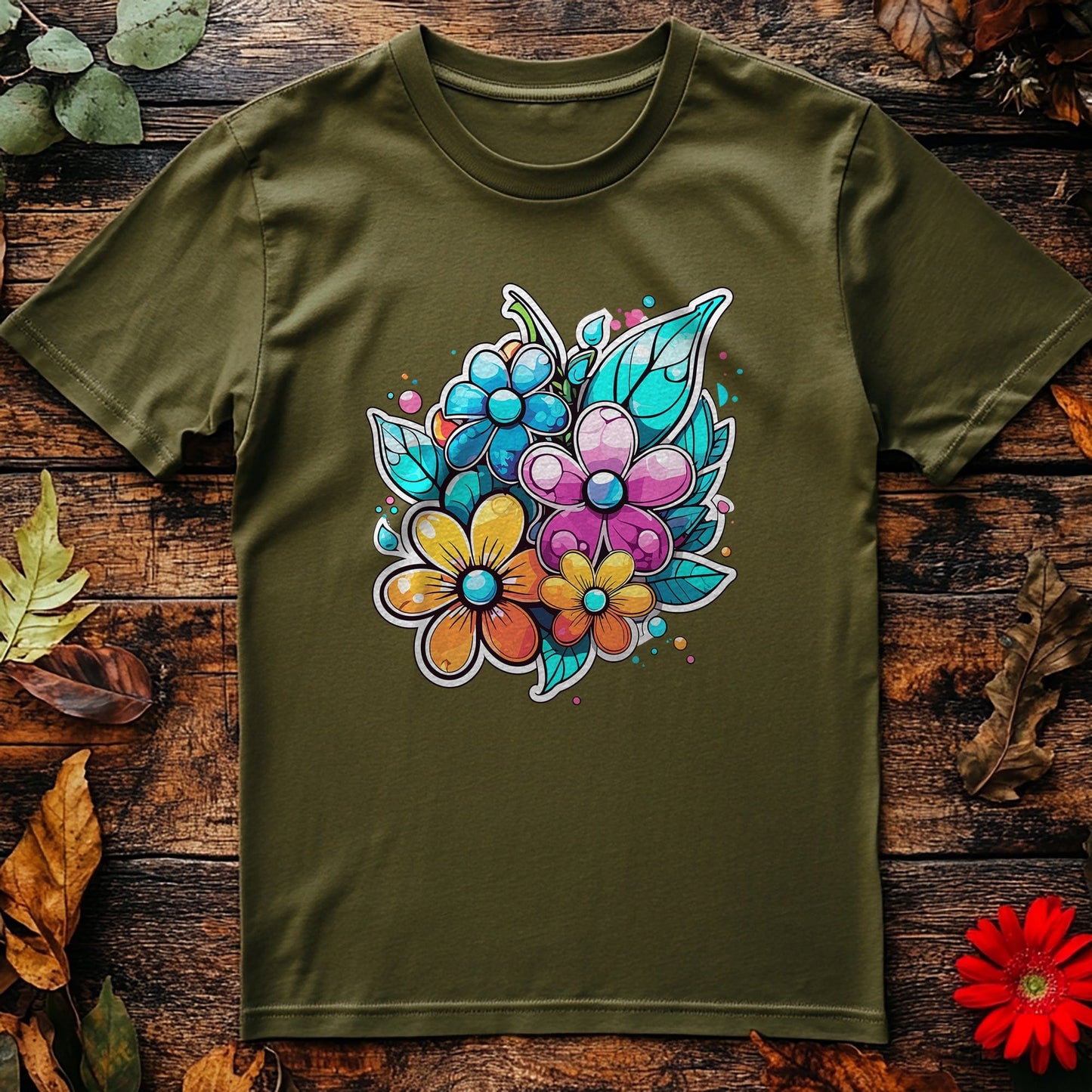 Flower56 T-Shirt - Blooming Funny!