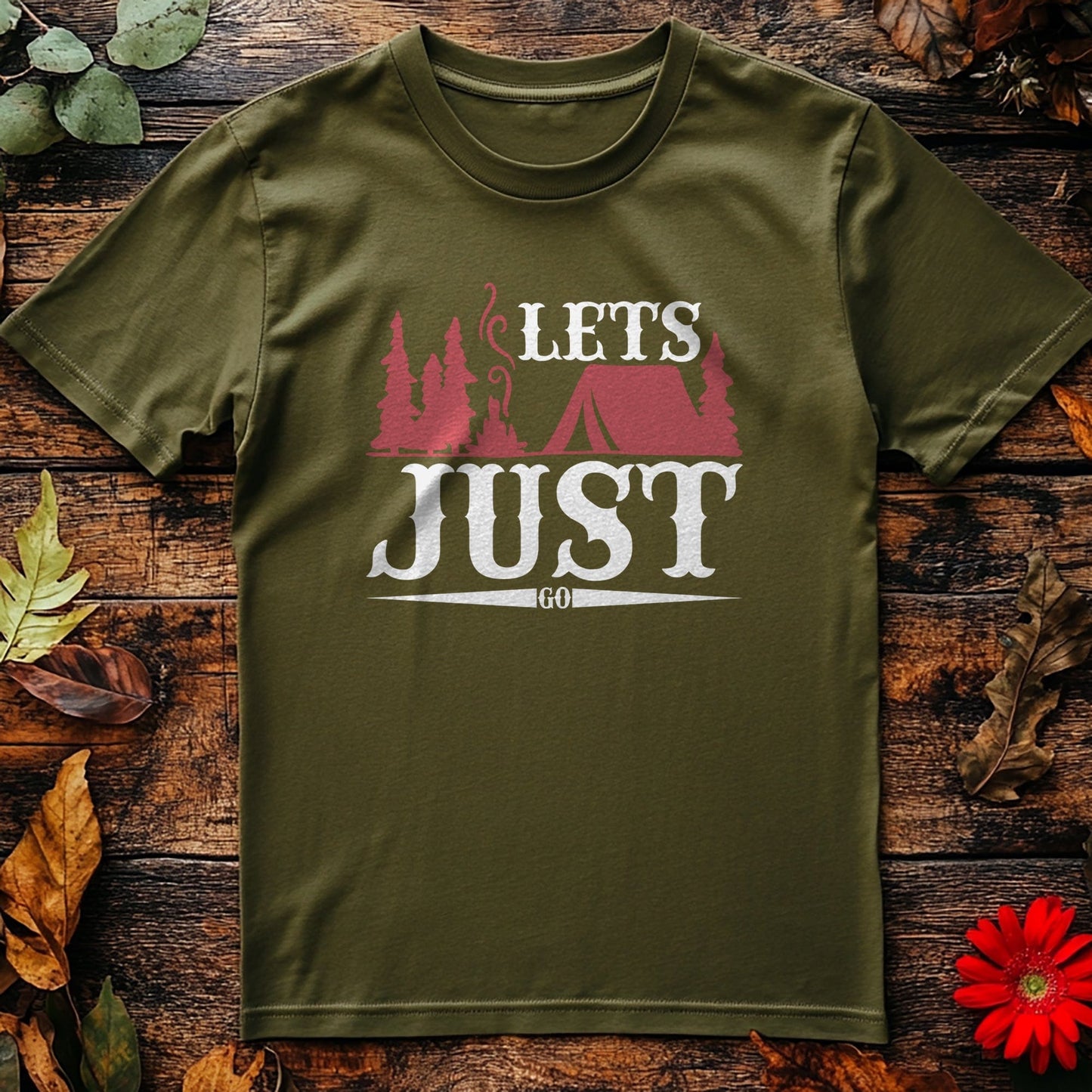 Let's Just Go-01 T-shirt - Funny