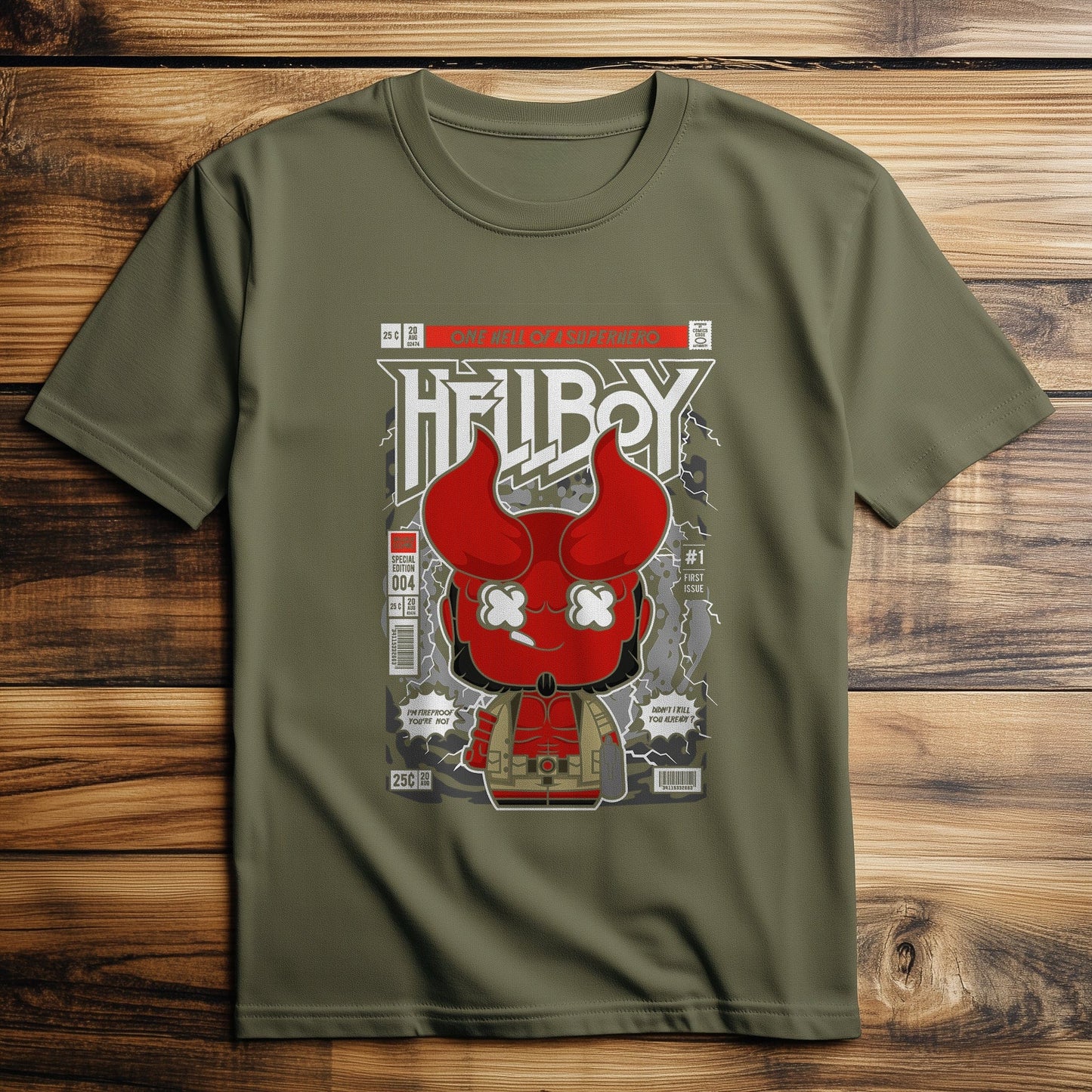 Hellboy Devilishly Funny T-Shirt