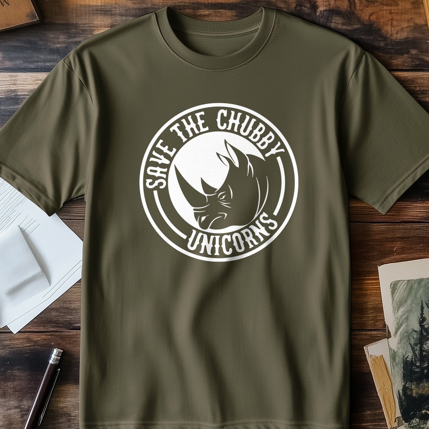 Chubby Unicorns 1 T-Shirt - A Funny