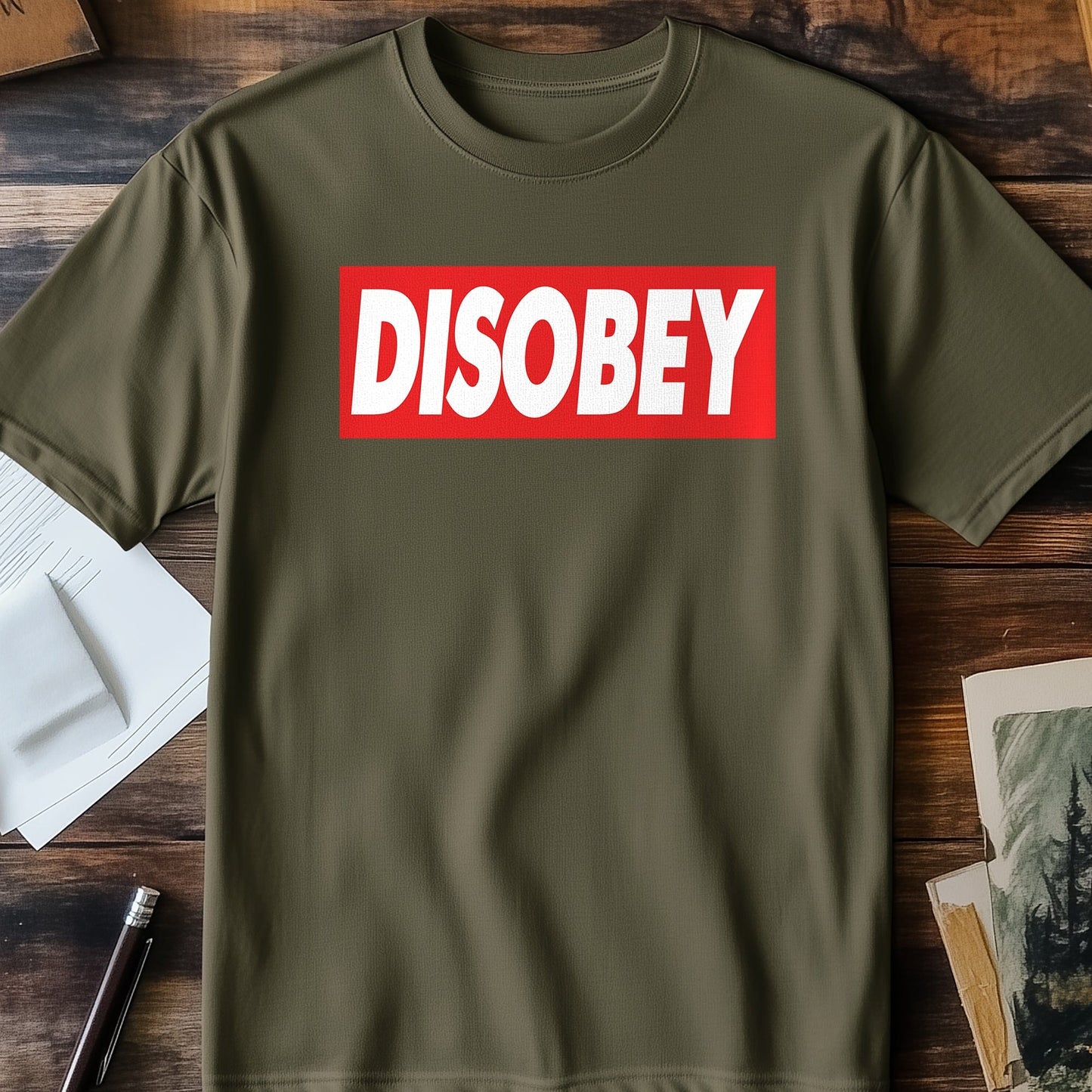 Disobey & Be Fabulous t-shirt - Funny