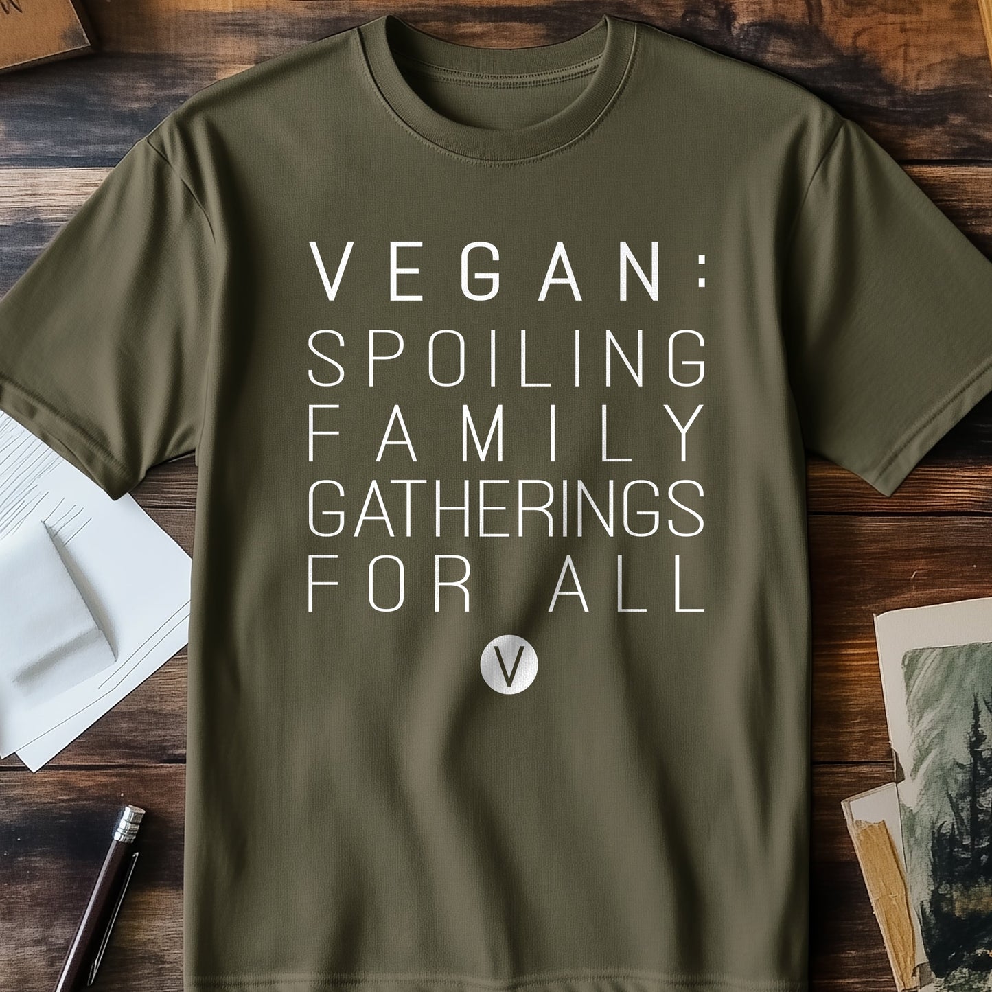 Vegan Soiling T-Shirt - Funny &