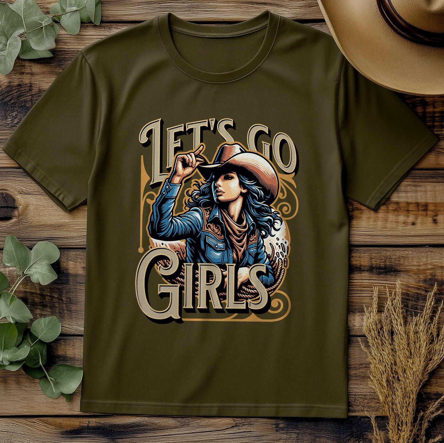 Let‚Äôs Go Girls! Funny Cowgirl T-Shirt